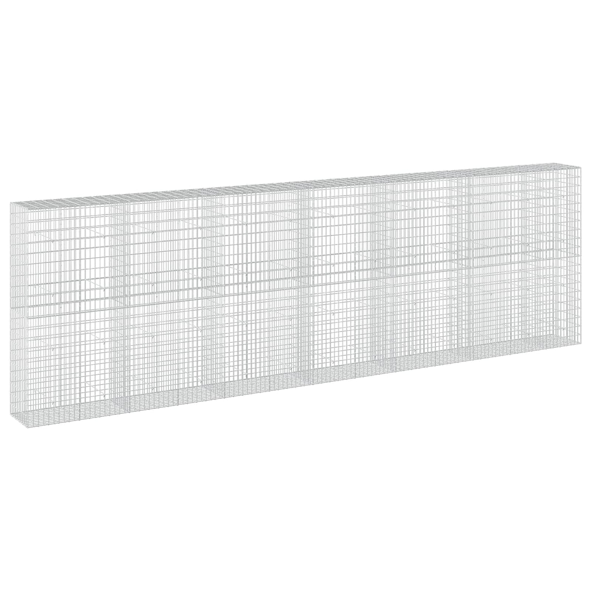 Gabion with 3.5 mm Wire and 5x10 cm Mesh 650x50x200 cm