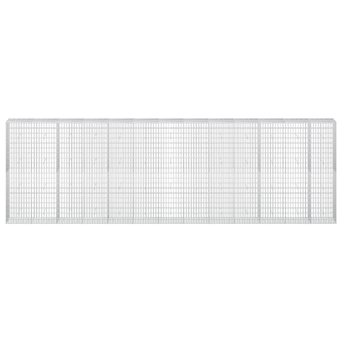 Gabion with 3.5 mm Wire and 5x10 cm Mesh 650x50x200 cm
