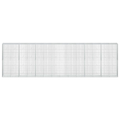 Gabion with 3.5 mm Wire and 5x10 cm Mesh 700x50x200 cm