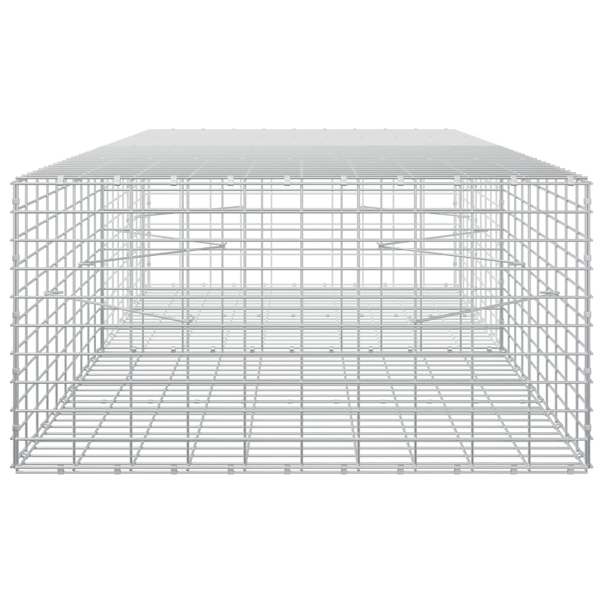 Gabion with 3.5 mm Wire and 5x10 cm Mesh 200x100x50 cm