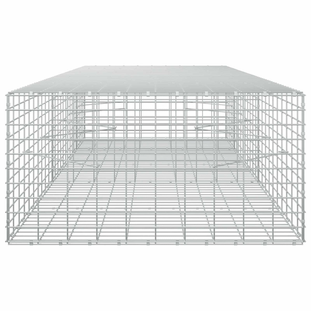 Gabion with 3.5 mm Wire and 5x10 cm Mesh 250x100x50 cm