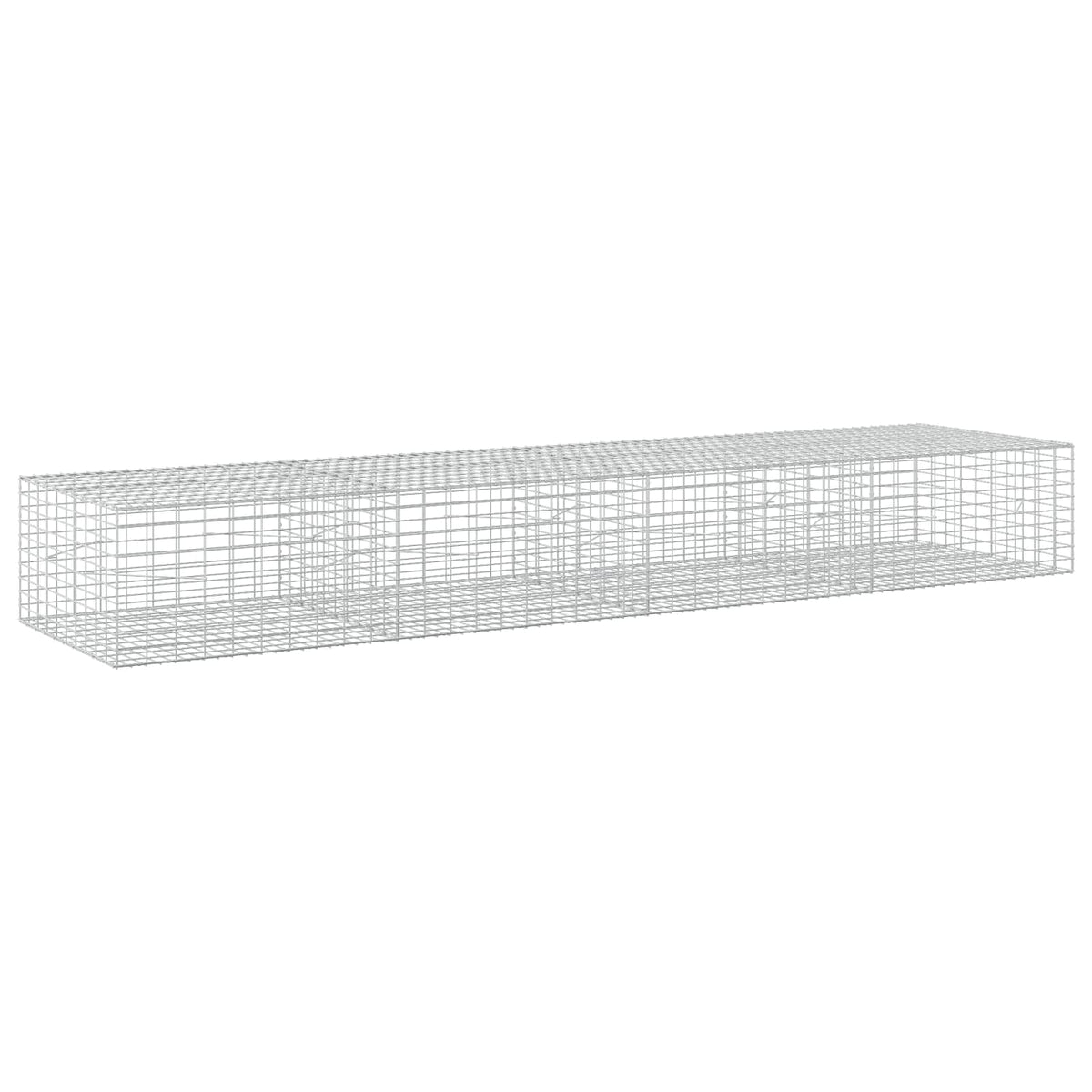 Gabion with 3.5 mm Wire and 5x10 cm Mesh 400x100x50 cm