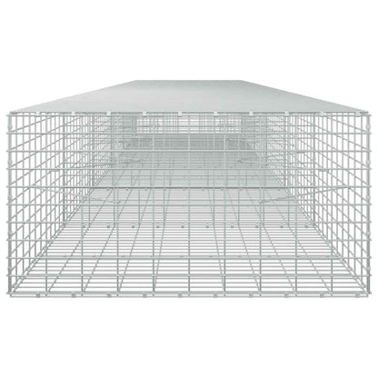 Gabion with 3.5 mm Wire and 5x10 cm Mesh 550x100x50 cm