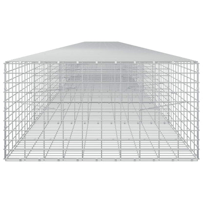 Gabion with 3.5 mm Wire and 5x10 cm Mesh 1100x100x50 cm