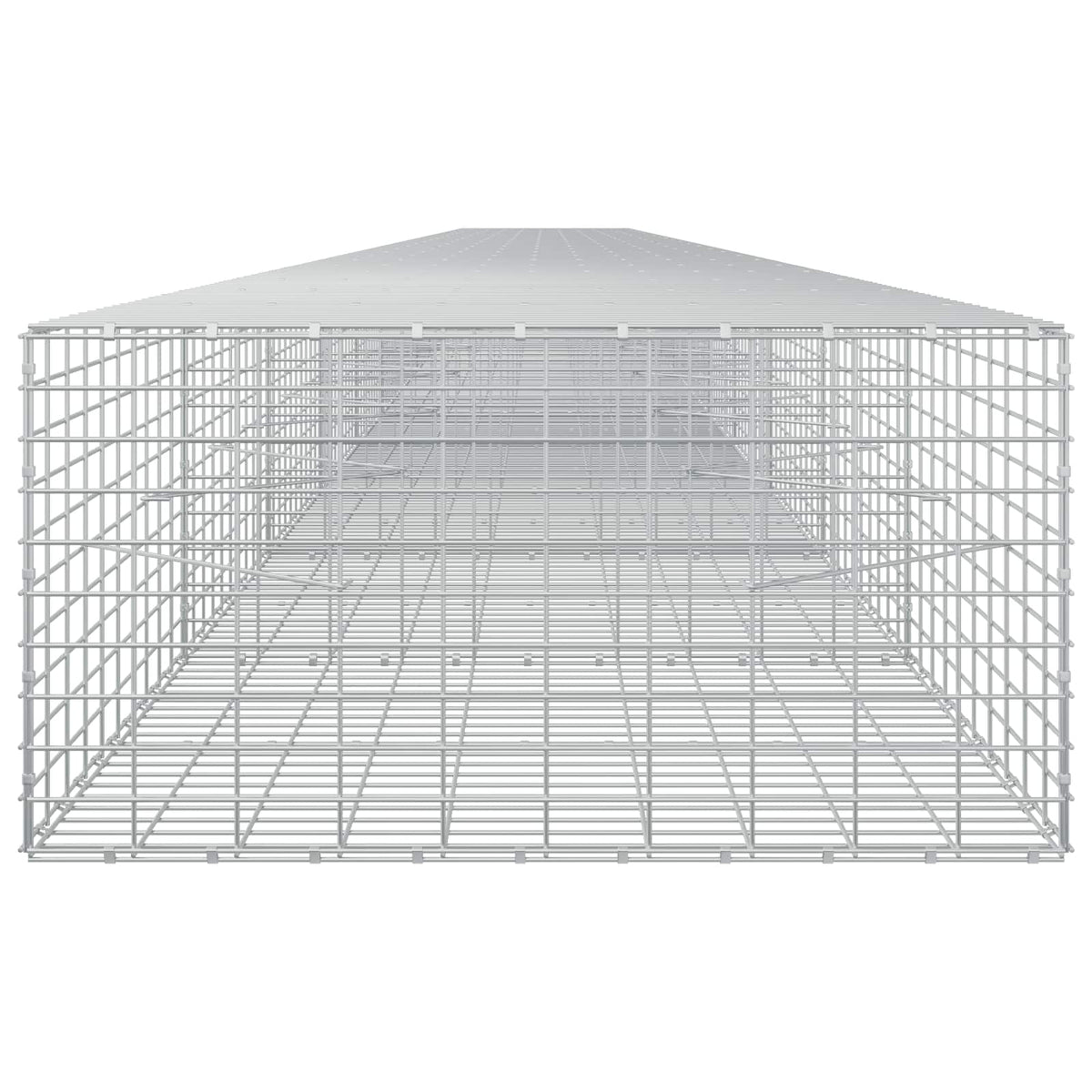 Gabion with 3.5 mm Wire and 5x10 cm Mesh 1200x100x50 cm