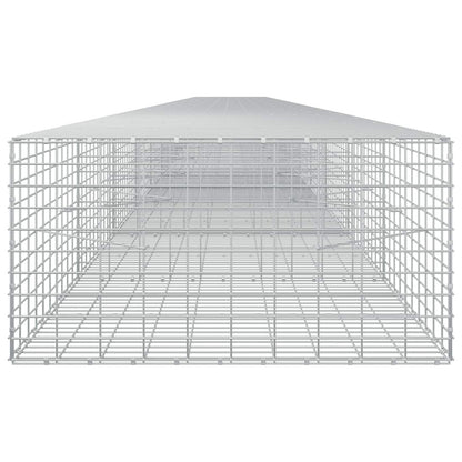 Gabion with 3.5 mm Wire and 5x10 cm Mesh 1200x100x50 cm