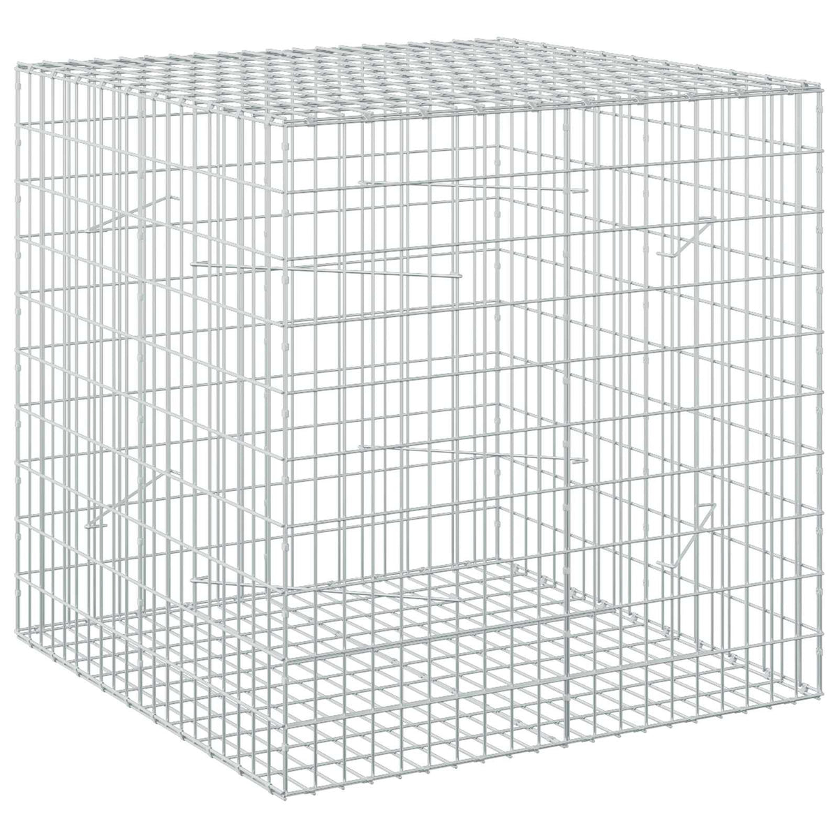 Gabion with 3.5 mm Wire and 5x10 cm Mesh 100x100x100 cm