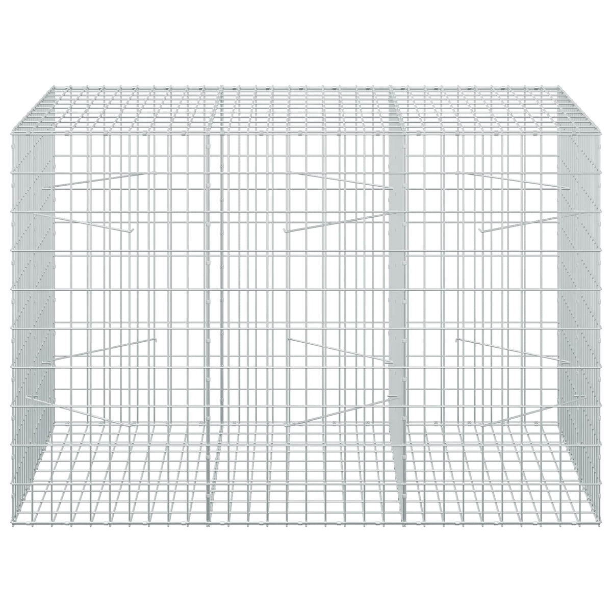 Gabion with 3.5 mm Wire and 5x10 cm Mesh 150x100x100 cm