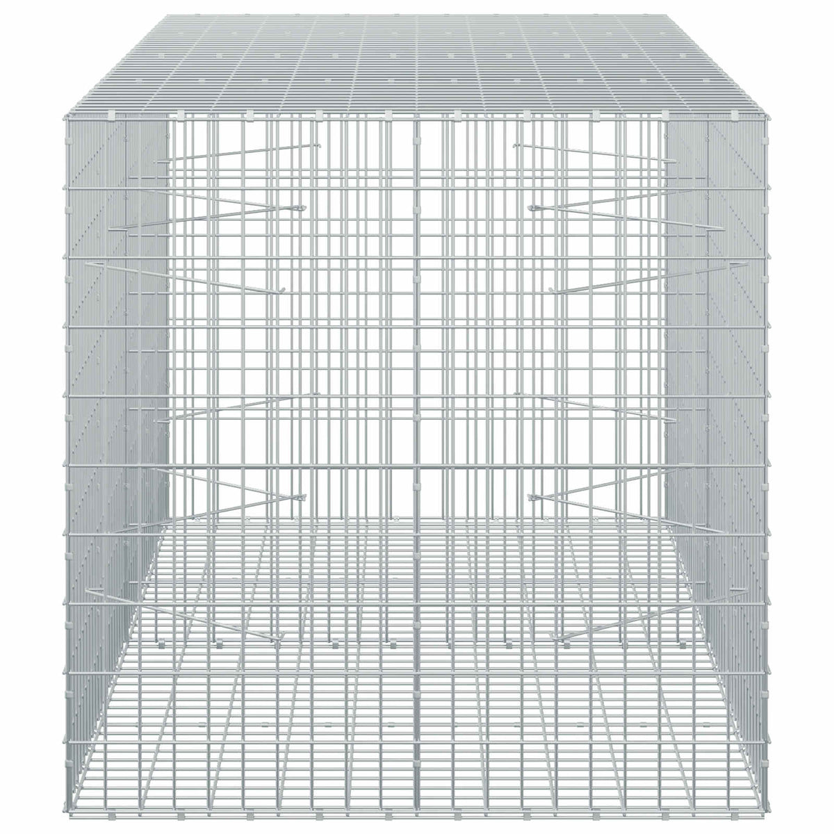 Gabion with 3.5 mm Wire and 5x10 cm Mesh 200x100x100 cm
