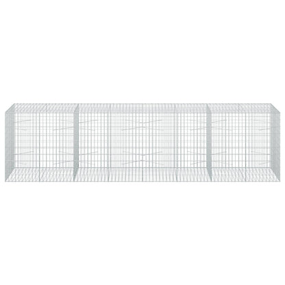 Gabion with 3.5 mm Wire and 5x10 cm Mesh 400x100x100 cm