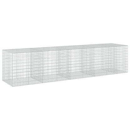 Gabion with 3.5 mm Wire and 5x10 cm Mesh 450x100x100 cm