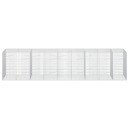 Gabion with 3.5 mm Wire and 5x10 cm Mesh 450x100x100 cm
