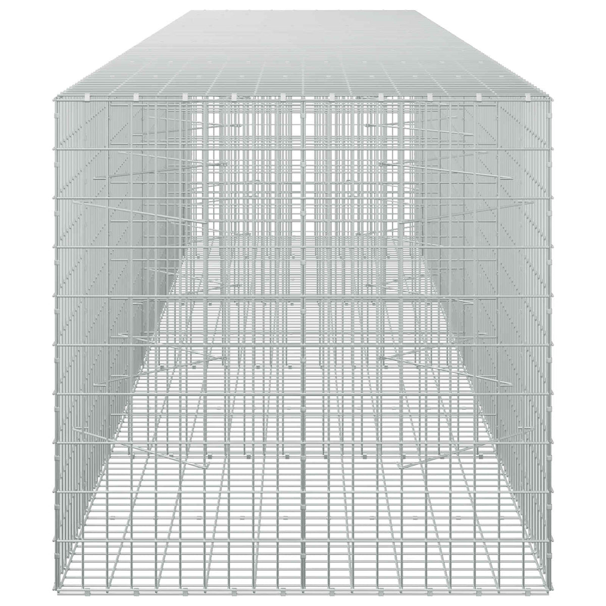 Gabion with 3.5 mm Wire and 5x10 cm Mesh 450x100x100 cm