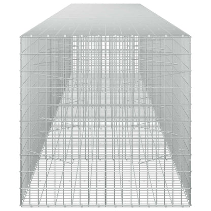 Gabion with 3.5 mm Wire and 5x10 cm Mesh 550x100x100 cm