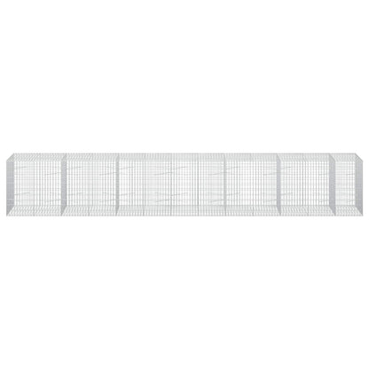 Gabion with 3.5 mm Wire and 5x10 cm Mesh 650x100x100 cm