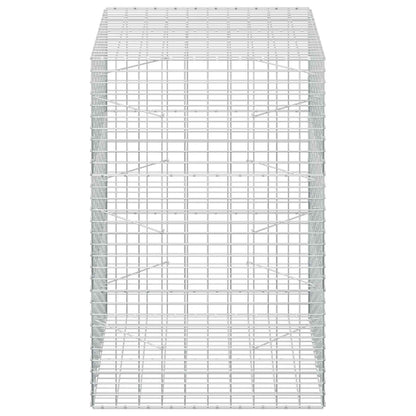 Gabion with 3.5 mm Wire and 5x10 cm Mesh 100x100x150 cm