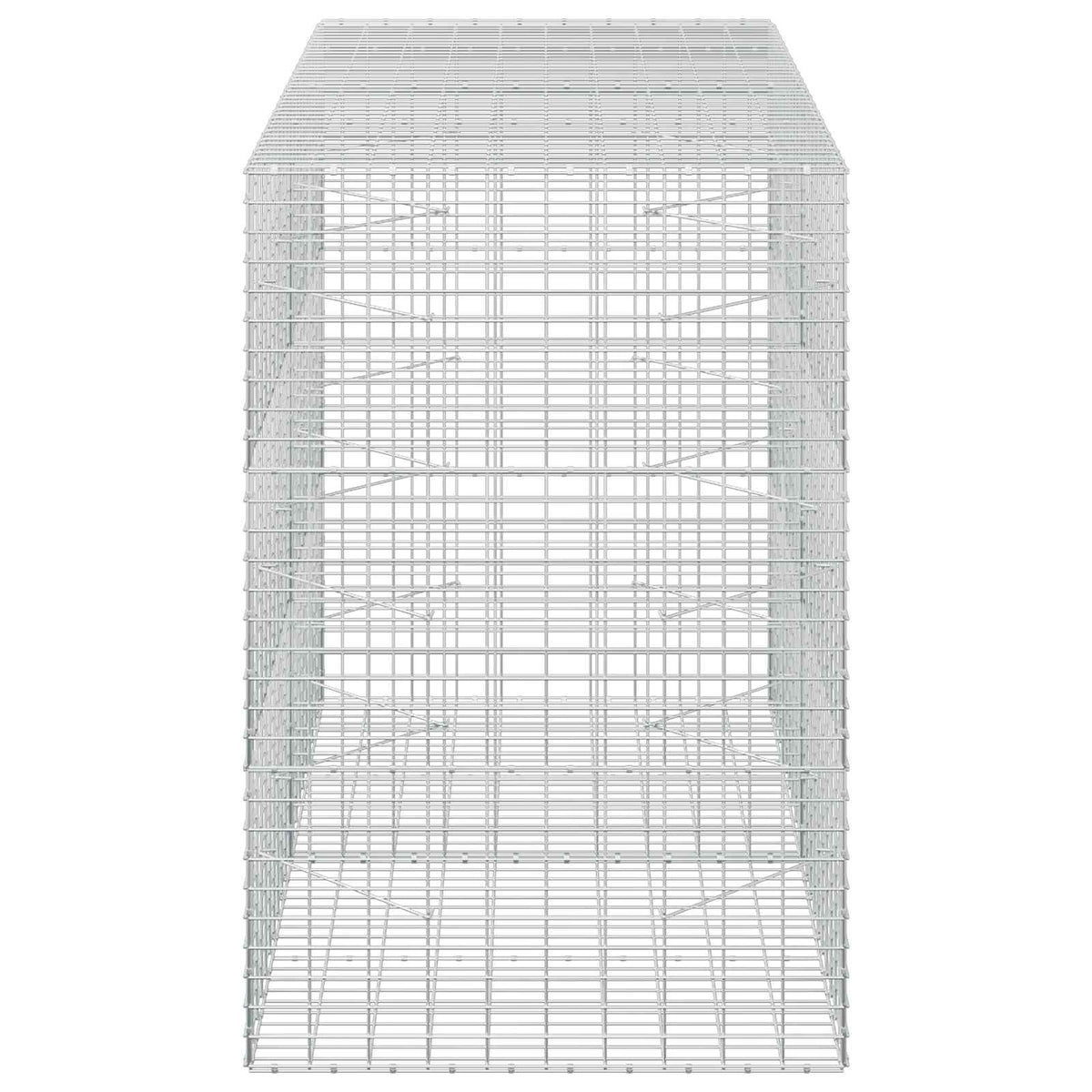 Gabion with 3.5 mm Wire and 5x10 cm Mesh 200x100x150 cm