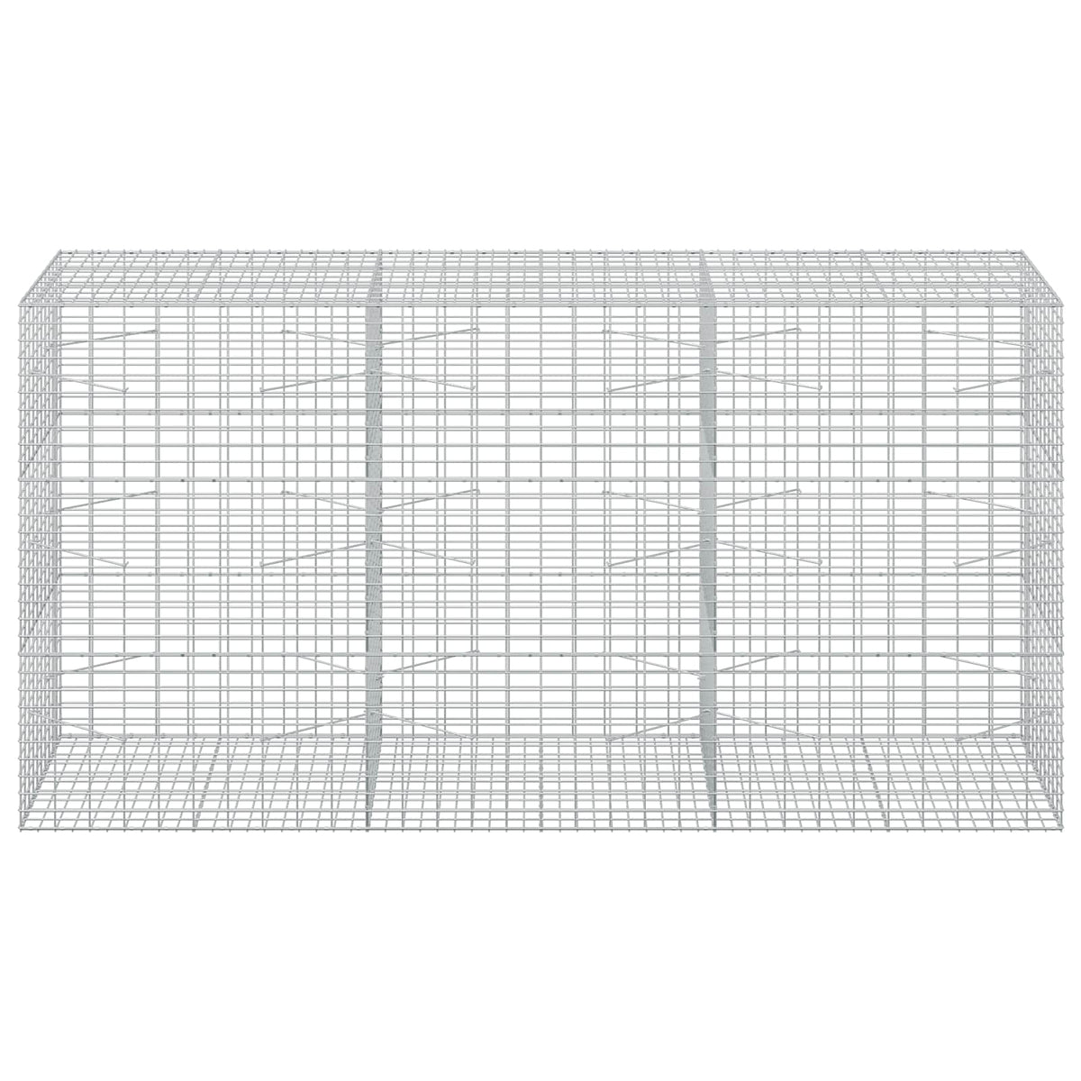 Gabion with 3.5 mm Wire and 5x10 cm Mesh 300x100x150 cm