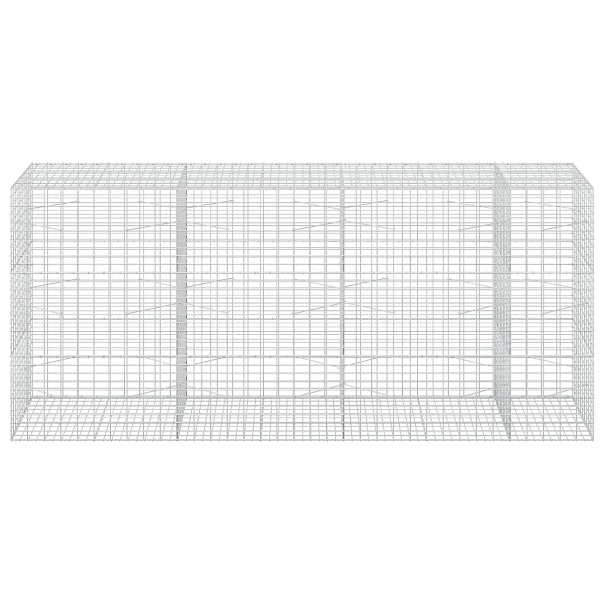 Gabion with 3.5 mm Wire and 5x10 cm Mesh 350x100x150 cm
