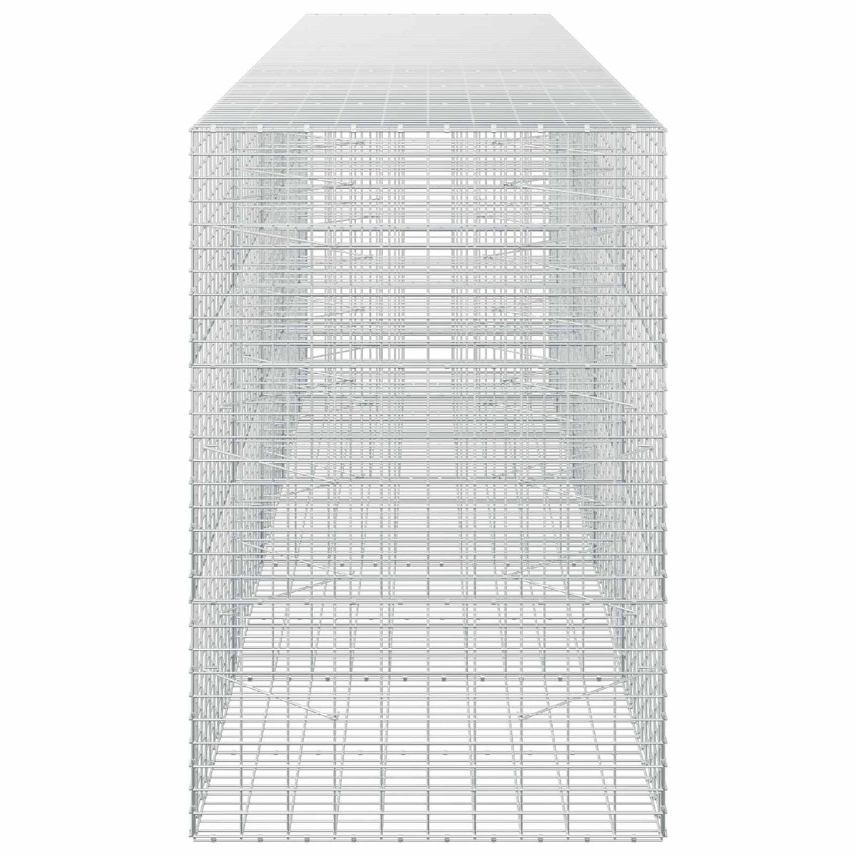 Gabion with 3.5 mm Wire and 5x10 cm Mesh 450x100x150 cm