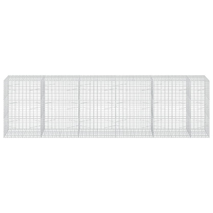 Gabion with 3.5 mm Wire and 5x10 cm Mesh 550x100x150 cm