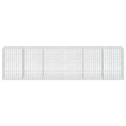 Gabion with 3.5 mm Wire and 5x10 cm Mesh 600x100x150 cm