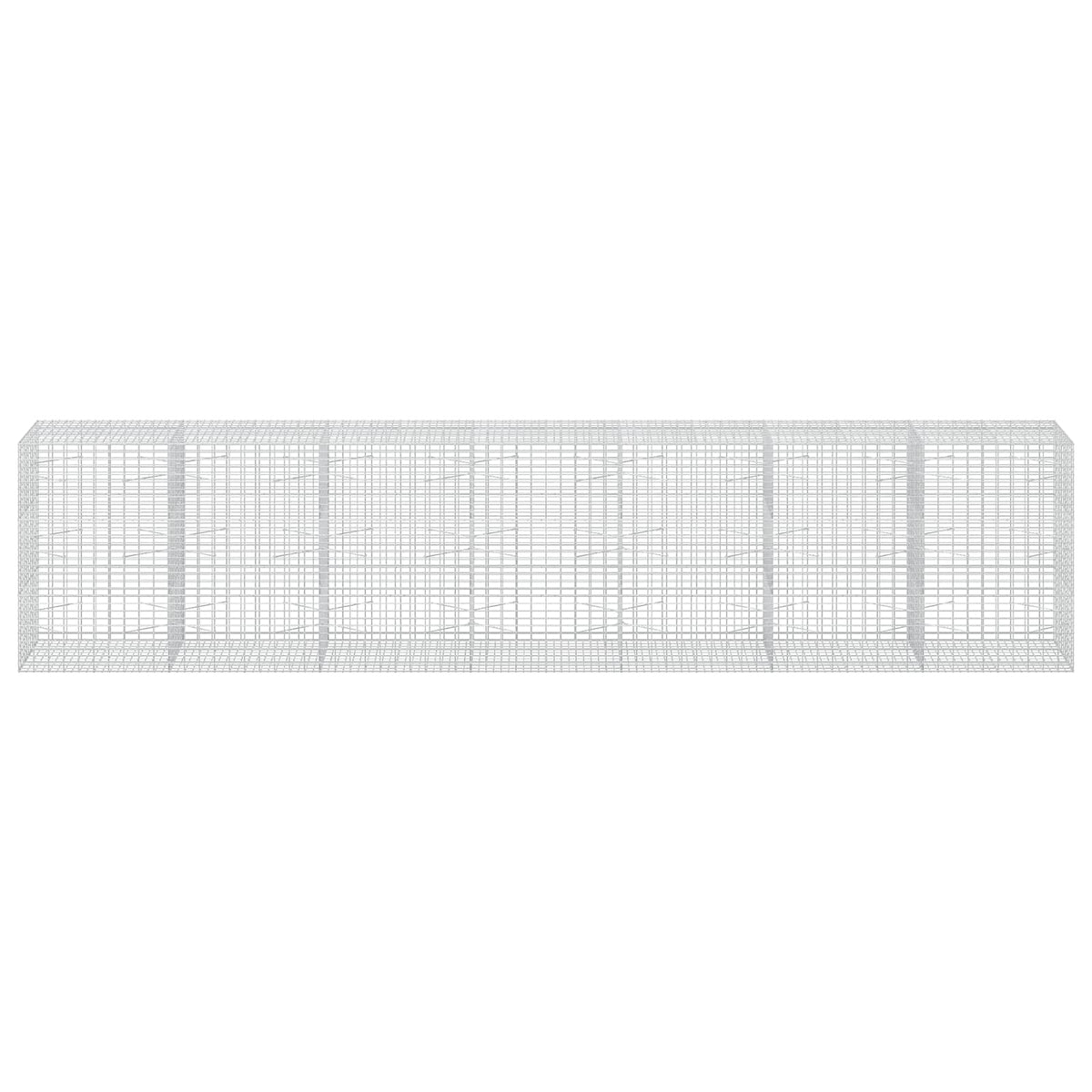 Gabion with 3.5 mm Wire and 5x10 cm Mesh 700x100x150 cm