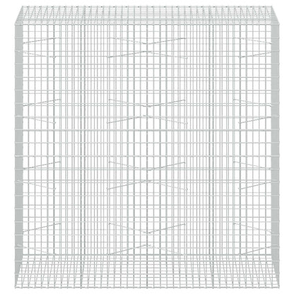 Gabion with 3.5 mm Wire and 5x10 cm Mesh 200x100x200 cm