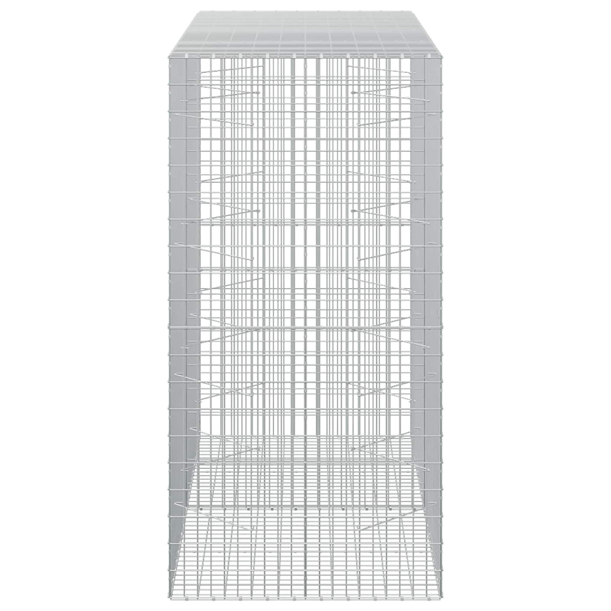 Gabion with 3.5 mm Wire and 5x10 cm Mesh 200x100x200 cm