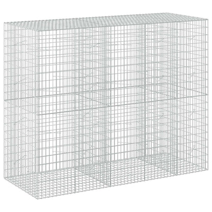 Gabion with 3.5 mm Wire and 5x10 cm Mesh 250x100x200 cm