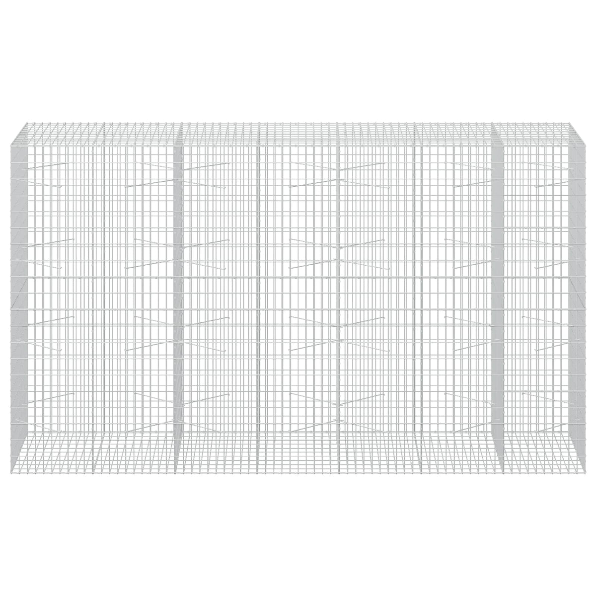 Gabion with 3.5 mm Wire and 5x10 cm Mesh 350x100x200 cm