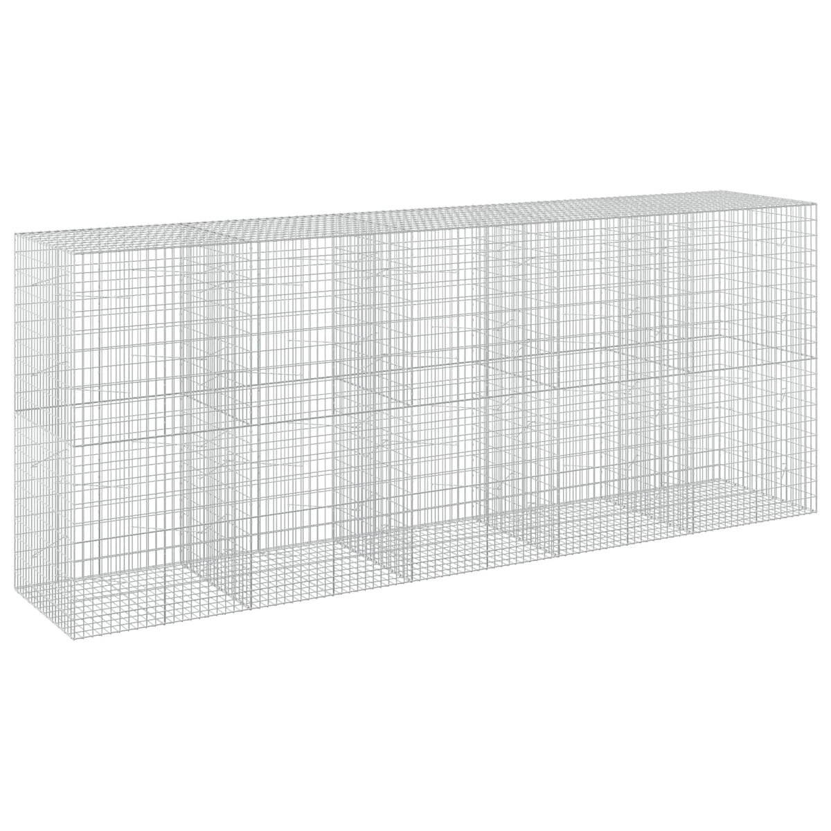 Gabion with 3.5 mm Wire and 5x10 cm Mesh 500x100x200 cm