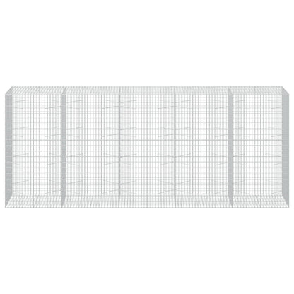 Gabion with 3.5 mm Wire and 5x10 cm Mesh 500x100x200 cm