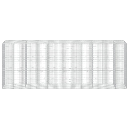 Gabion with 3.5 mm Wire and 5x10 cm Mesh 550x100x200 cm