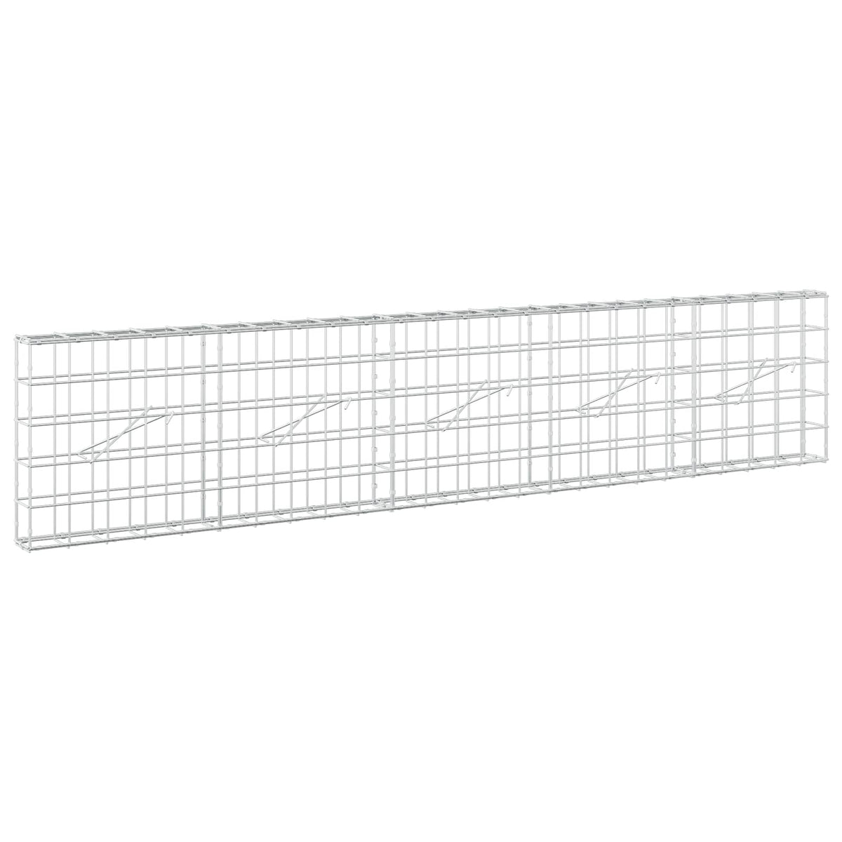Gabion with 3.5 mm Wire and 10x10 cm Mesh 250x10x50 cm