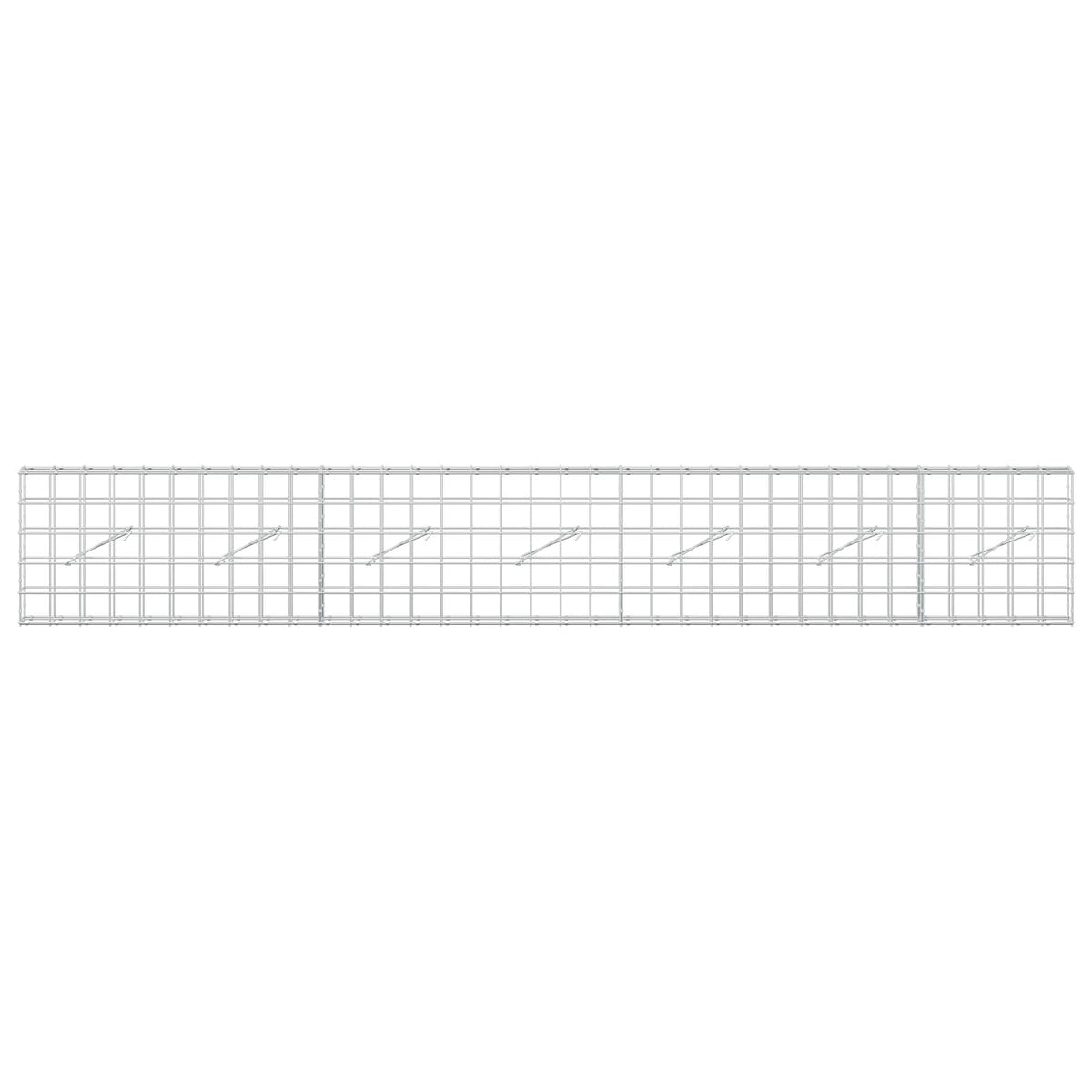Gabion with 3.5 mm Wire and 10x10 cm Mesh 350x10x50 cm