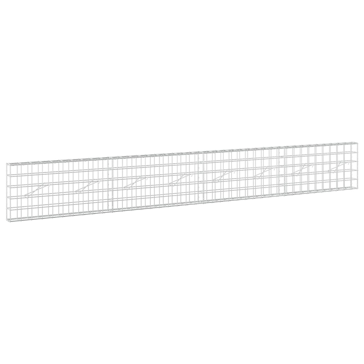 Gabion with 3.5 mm Wire and 10x10 cm Mesh 400x10x50 cm