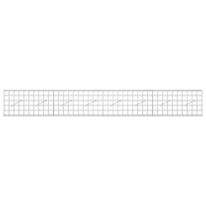 Gabion with 3.5 mm Wire and 10x10 cm Mesh 400x10x50 cm