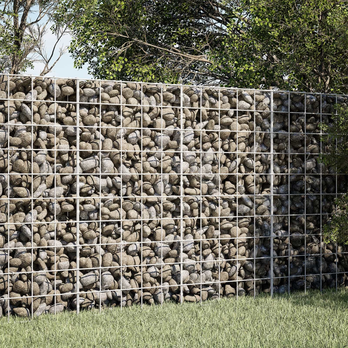 Gabion with 3.5 mm Wire and 10x10 cm Mesh 50x10x100 cm
