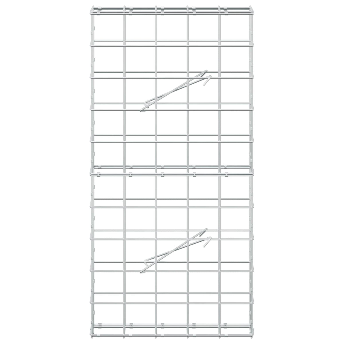 Gabion with 3.5 mm Wire and 10x10 cm Mesh 50x10x100 cm