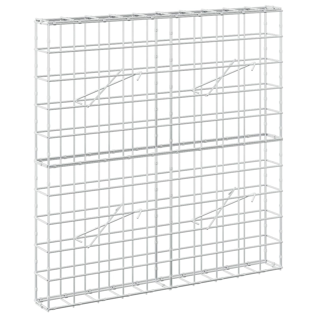 Gabion with 3.5 mm Wire and 10x10 cm Mesh 100x10x100 cm