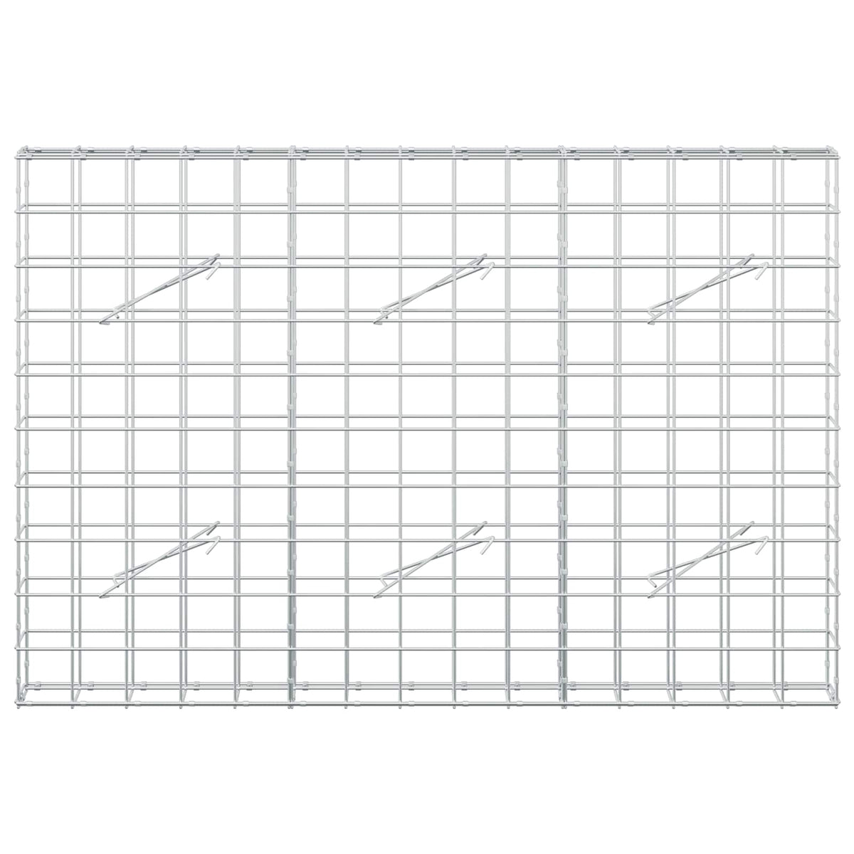 Gabion with 3.5 mm Wire and 10x10 cm Mesh 150x10x100 cm