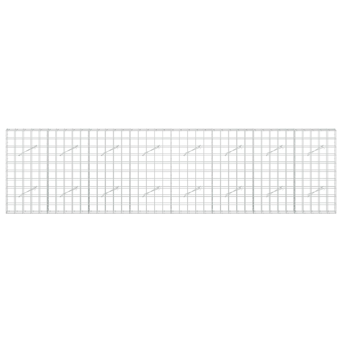 Gabion with 3.5 mm Wire and 10x10 cm Mesh 400x10x100 cm