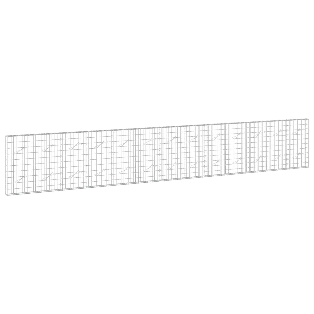 Gabion with 3.5 mm Wire and 10x10 cm Mesh 650x10x100 cm