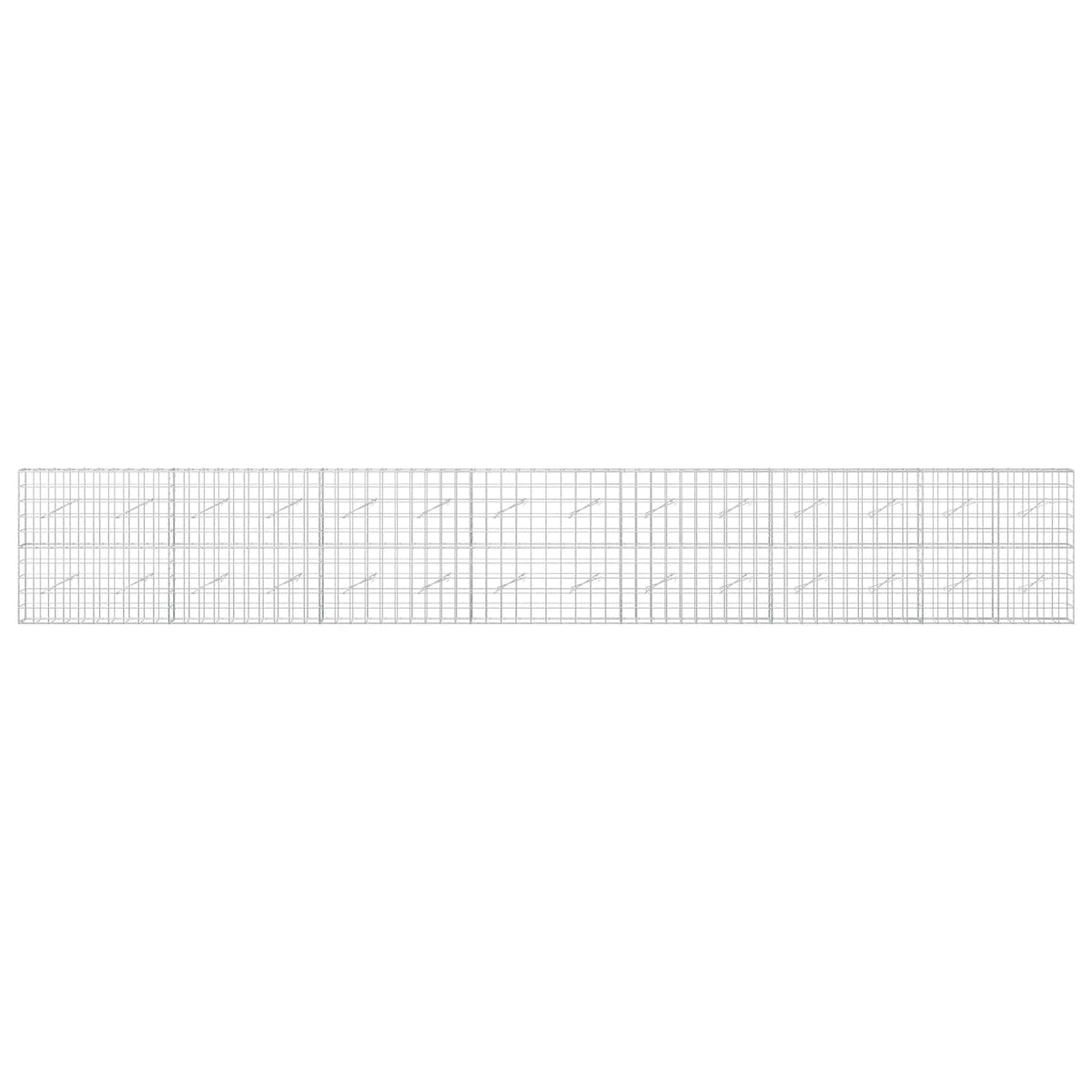 Gabion with 3.5 mm Wire and 10x10 cm Mesh 700x10x100 cm