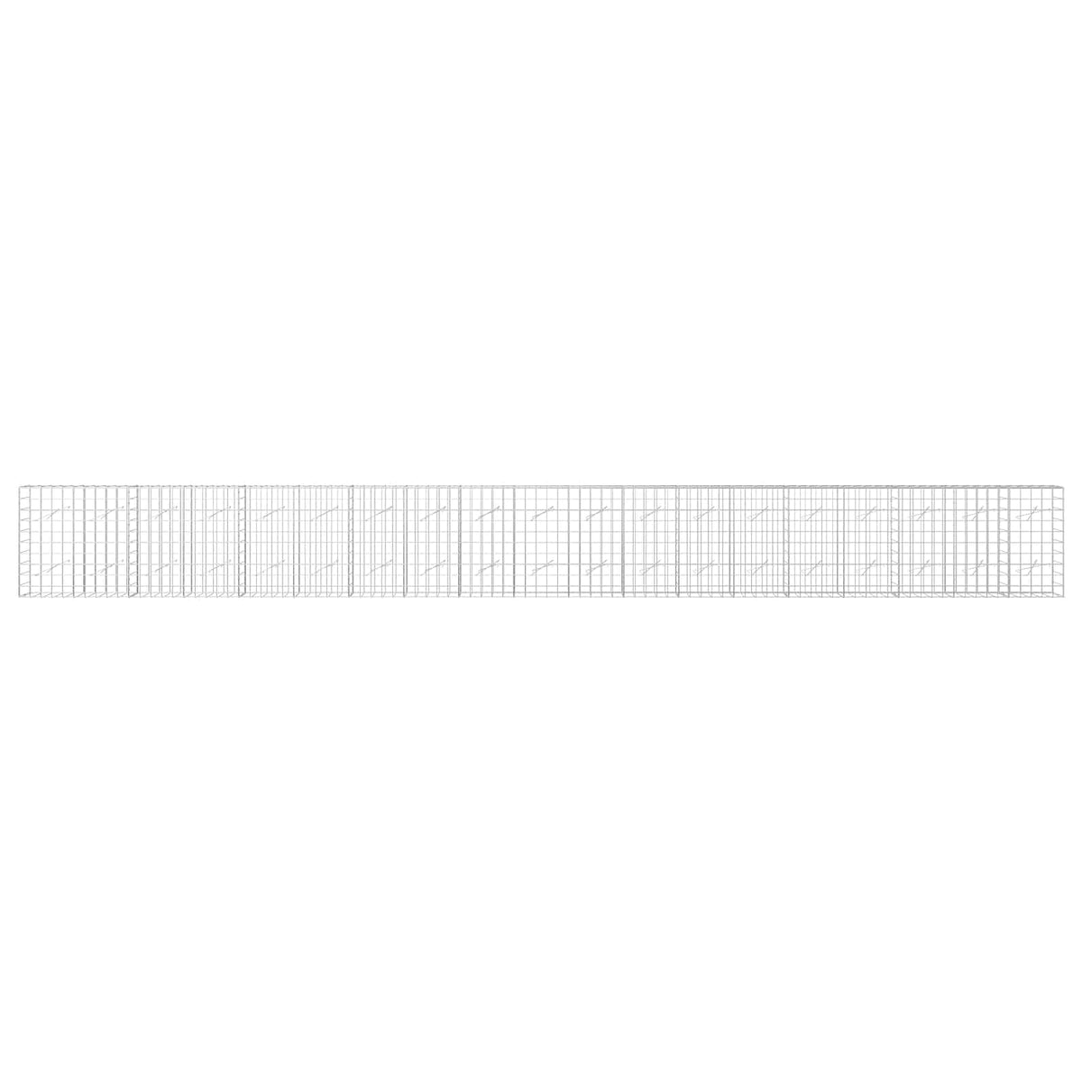 Gabion with 3.5 mm Wire and 10x10 cm Mesh 950x10x100 cm