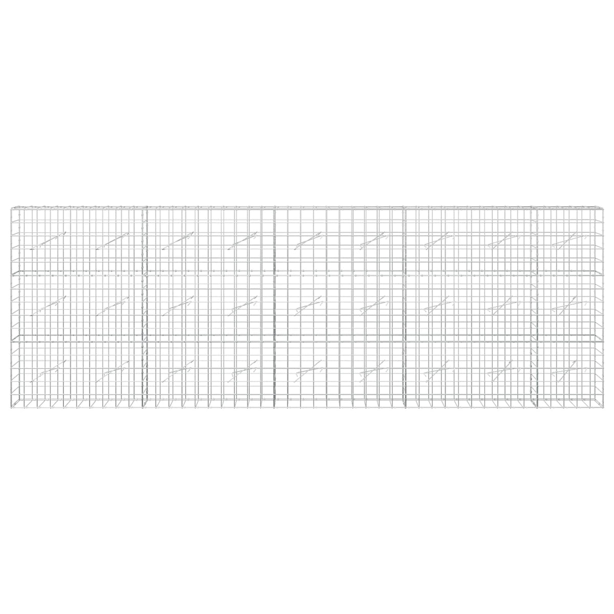Gabion with 3.5 mm Wire and 10x10 cm Mesh 450x10x150 cm