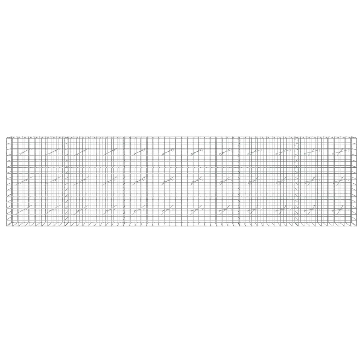 Gabion with 3.5 mm Wire and 10x10 cm Mesh 600x10x150 cm