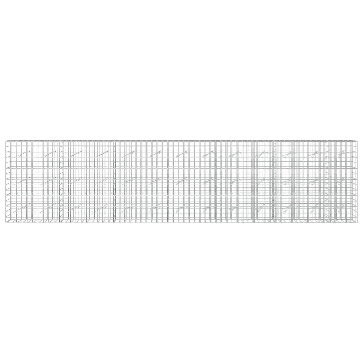 Gabion with 3.5 mm Wire and 10x10 cm Mesh 650x10x150 cm