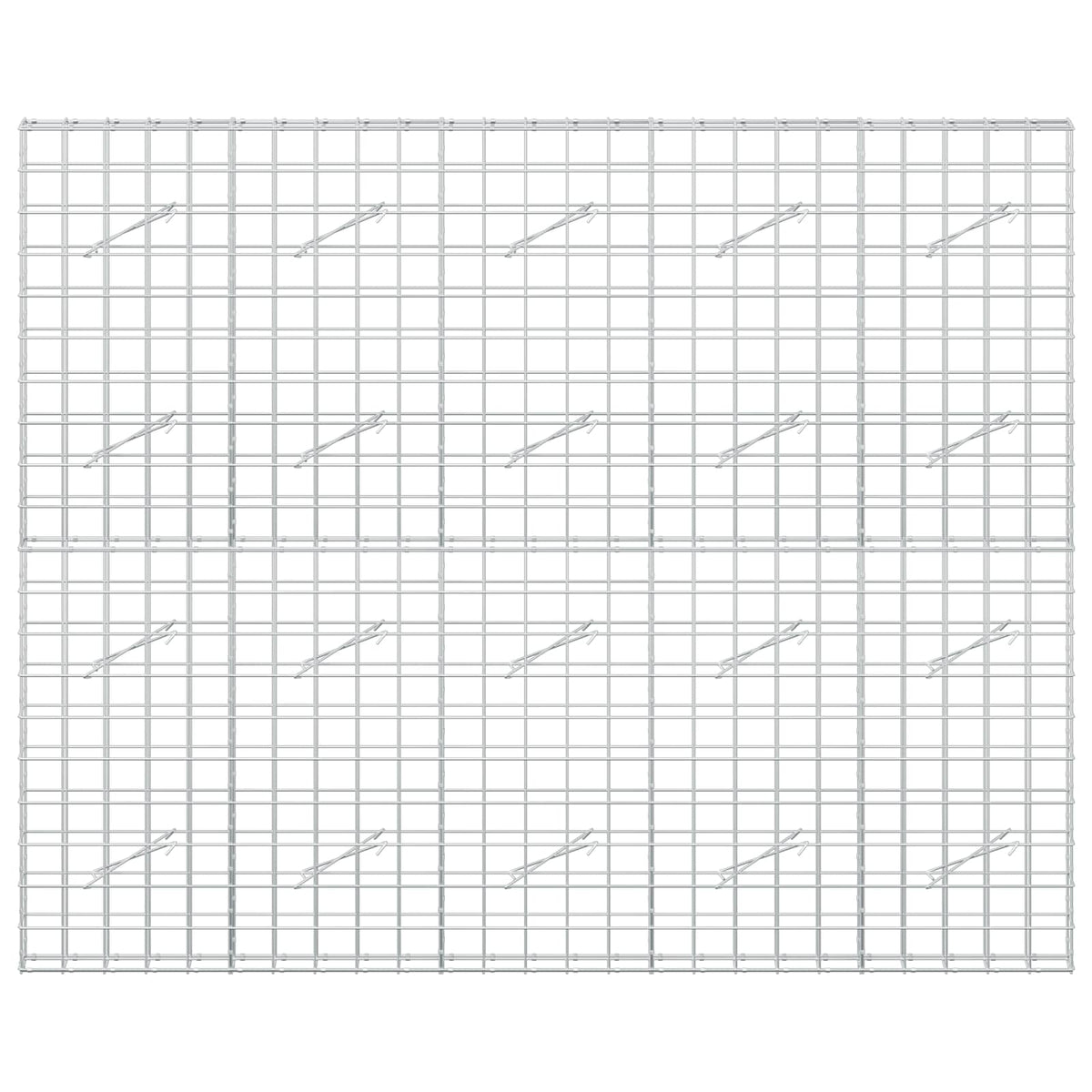 Gabion with 3.5 mm Wire and 10x10 cm Mesh 250x10x200 cm
